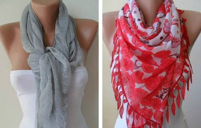 Как правильно носить женский шарф: 58 лучших вариантов!